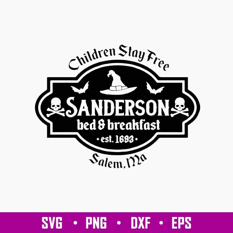 Children Stay Tree Saderson Bed Breakfast Est 1693 Svg, Hocus Pocus Svg, Png Dxf Eps File.jpg