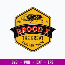 cicadas brood x the great eastern brood svg, cicada broosd svg, png dxf eps file