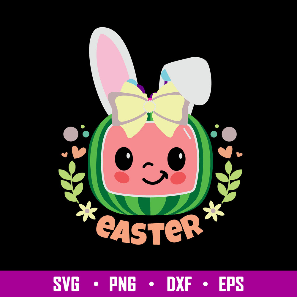 Cocomelon Easter Svg, Cocomelon Svg, Png Dxf Eps File.jpg