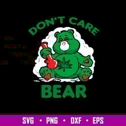 don_t care bear svg, bear svg, png dxf eps file