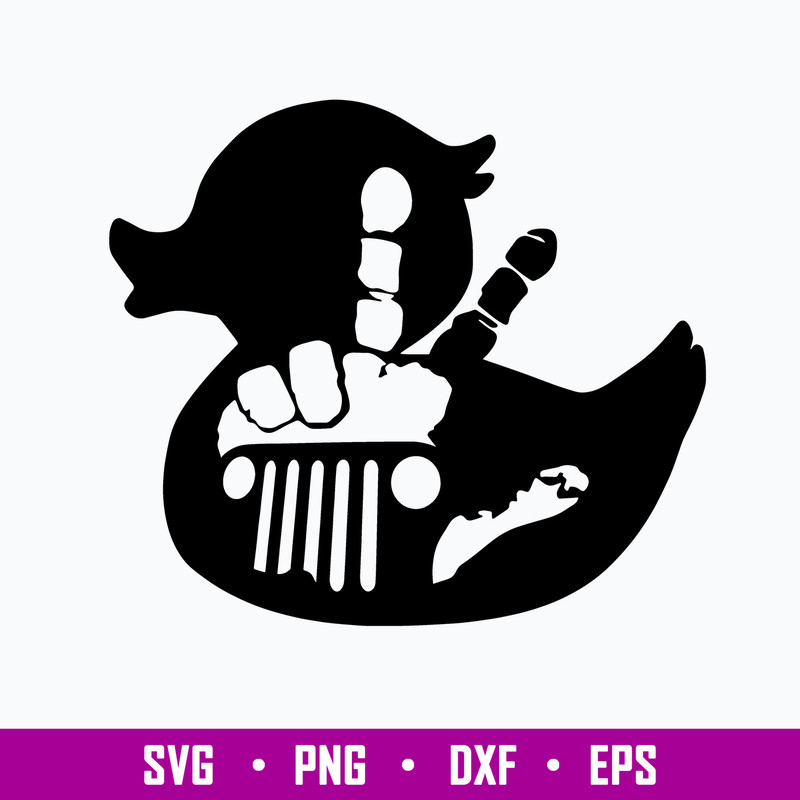 Duck Duck, Wave Hands Svg, Funny Svg, Png Dxf Eps File.jpg