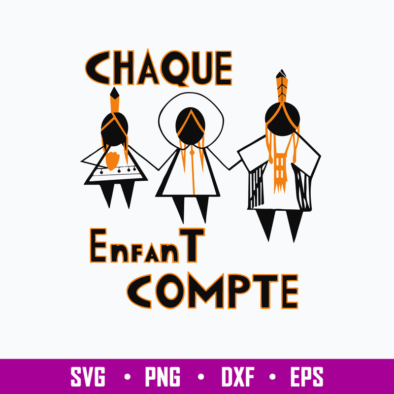 Every Child Matters Chaque Enfant Compte Svg, Children Svg, Png Dxf Eps FIle.jpg