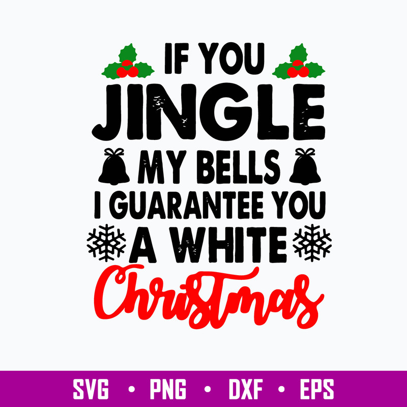 If You Jingle My Bells I Guarantee You A White Christmas Svg, Png Dxf Eps File.jpg