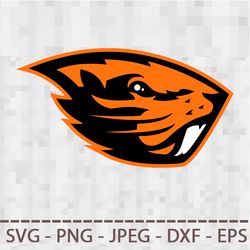 Oregon State Beavers Logo SVG PNG JPEG  DXF Digital Cut Vector Files for Silhouette Studio Cricut Design