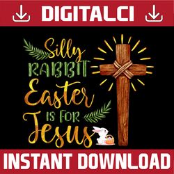 Silly Rabbit Easter Is For Jesus Family Easter Day Easter Day Png, Happy Easter Day Sublimation Design