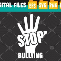unity day 2022 svg, stop bullying, anti bullying quote, orange svg, eps, png, dxf, digital download