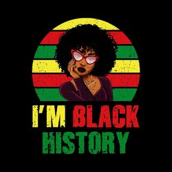 African American Teacher Afro Word Art, Black Girl SVG, Black Month Svg