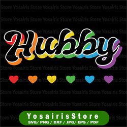 huppy lgbtq svg, rainbow heart, gay pride, lgbt svg, pride svg