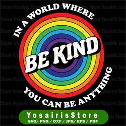be kind rainbow svg, be kind svg, lgbt svg, anti-racism svg, kindness svg,love shirt sign language svg