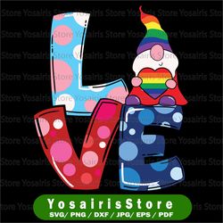 gnome clipart, lgbt gnome png, pride month gnome png, gnome clipart