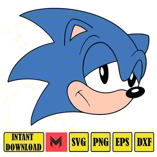 Sonic Svg, Tails Svg, Cutting File Cricut, Sonic the Hedgeho | Inspire ...
