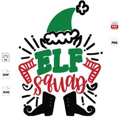 ELF Squad, ELF Shirts, ELF Gifts, Christmas Svg, Christmas Gifts, Merry Christmas, Christmas Holiday, Christmas Party, F