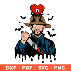 bad bunny halloween layered svg and png, bad bunny un halloween svg, bad bunny svg, halloween svg - download file