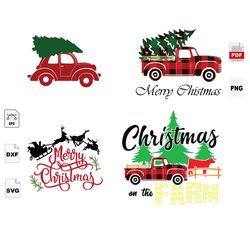 Merry Christmas, Christmas Truck Svg, Christmas car, Reindeer Svg, Christmas Holiday, Christmas Party, Funny Christmas,