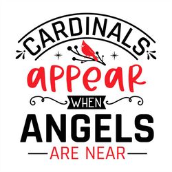 cardinals appear when angels are near splash png sublimation designs