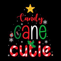 Candy Cane Cutie Christmas Candy SVG PNG