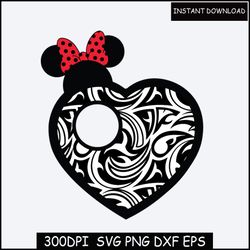 minnie mouse svg design