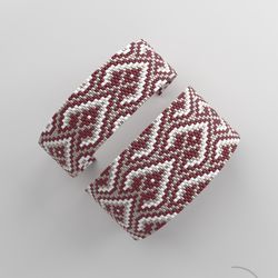 Peyote bracelet pattern, peyote bead pattern, odd count, stitch pattern, pdf file, pdf pattern_291 NO WORD CHART