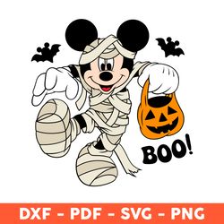 halloween mickey boo svg, boo svg, mickey svg, mouse svg, halloween svg - download file