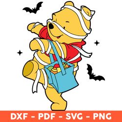 Halloween Pooh Bear Svg, Bear Svg, Pooh Svg, Pooh Bear Svg, Halloween Svg - Download File