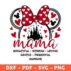 Mouse Mama Svg for cricut, Mini mama Svg, Mothers day Svg, Best mom ever Svg, Mama Svg, Heart Svg - Download File