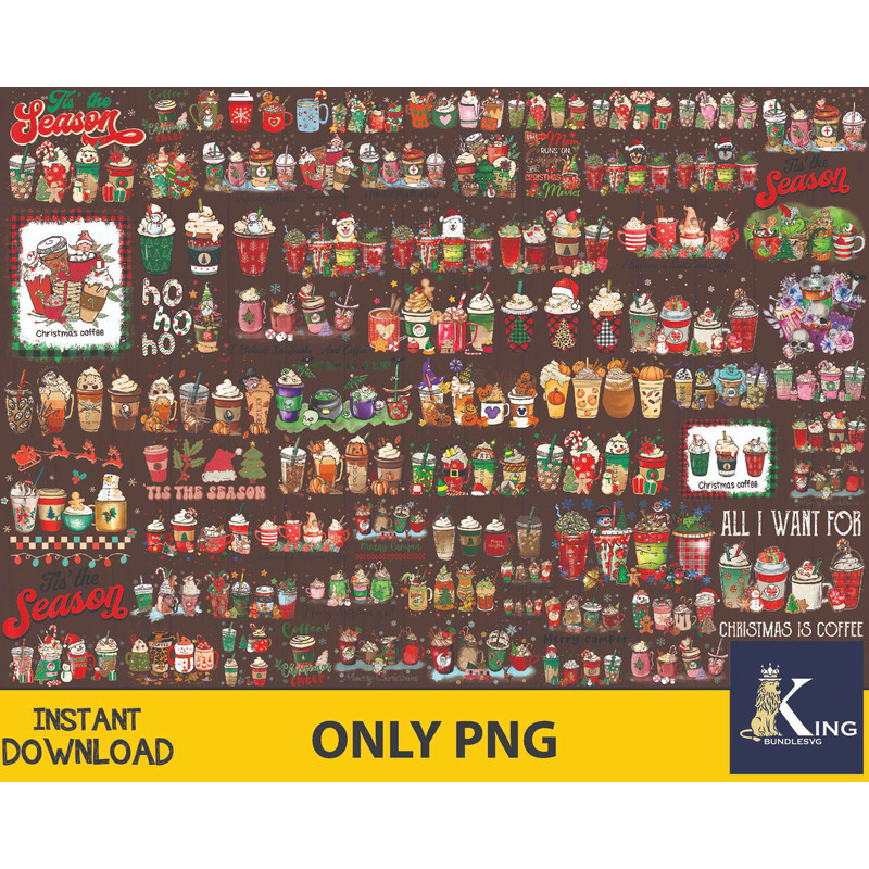 50+ Christmas coffee PNG.jpg