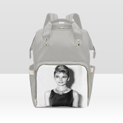 Audrey Hepburn Diaper Bag Backpack