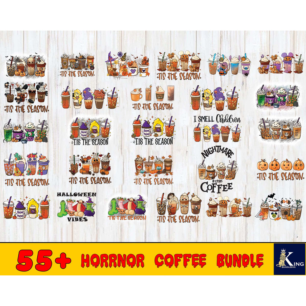 55+ file Tis The Season,Horror Fall coffee pumpkin,HOCUS POCUS Coffee latte bundle.jpg