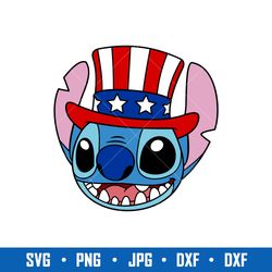 4th of july stitch svg, american flag stitch svg, patriotic day svg, stitch svg, png jpg dxf eps digital file