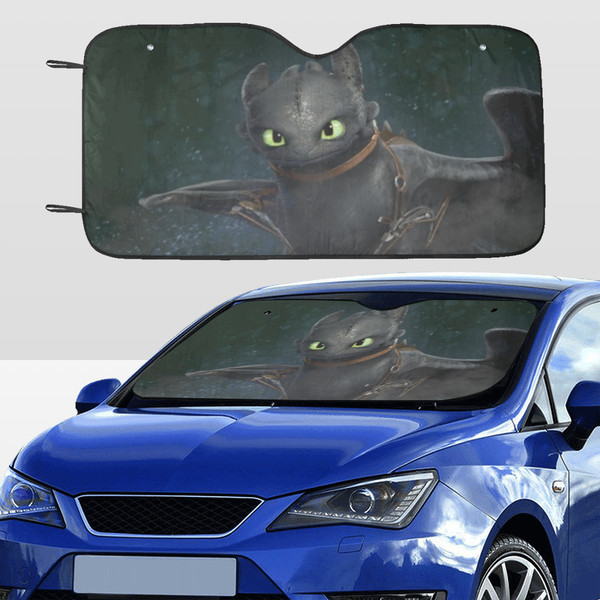Toothless Car SunShade.png