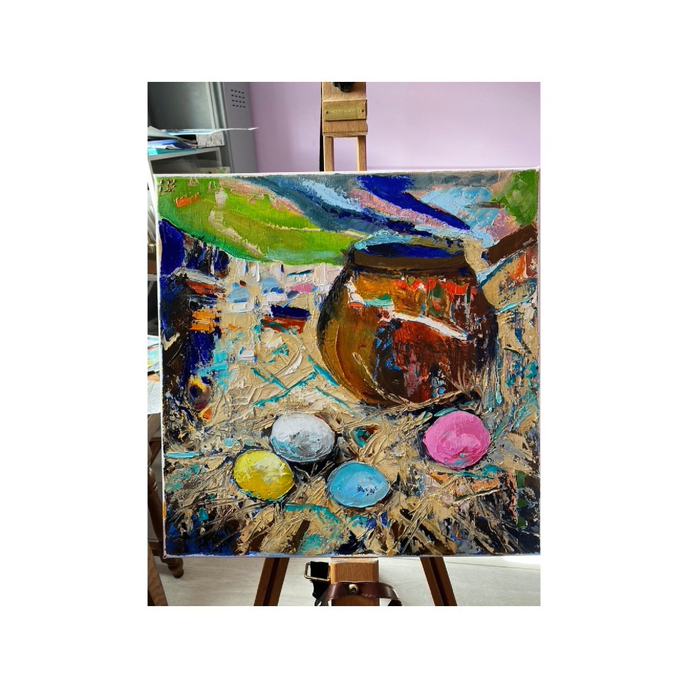 still life oil painting Vase and egg _105_c.jpg