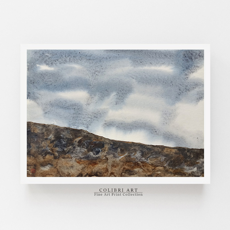 Neutral Art Print Landscape Painting Scandinavian Art 6 N9.jpg