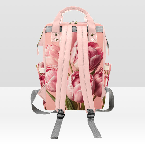 Tulips Flowers Diaper Bag Backpack 2.png