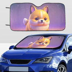 Cute Dog Kawaii Car SunShade