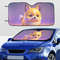 Cute Dog Kawaii Car SunShade.png