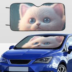 Cute Cat Kawaii Car SunShade