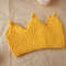 Yellow Knitted headband crown for babies.jpg