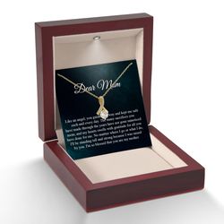 to my mom necklace gift from daughter mothers day necklace gift for mom from daughter mom sentimental gift idea
