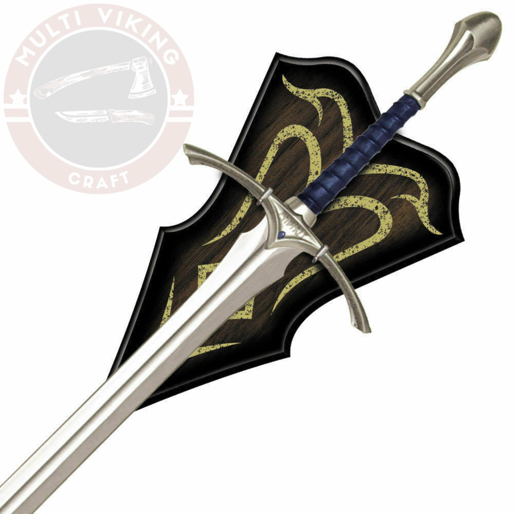 Glamdring Sword Lord Of The Rings Gandalf Sword Lotr Scabbard Plaque Replica, Viking Sword, Gift For Him, Handmade Steel Sword (2).jpg