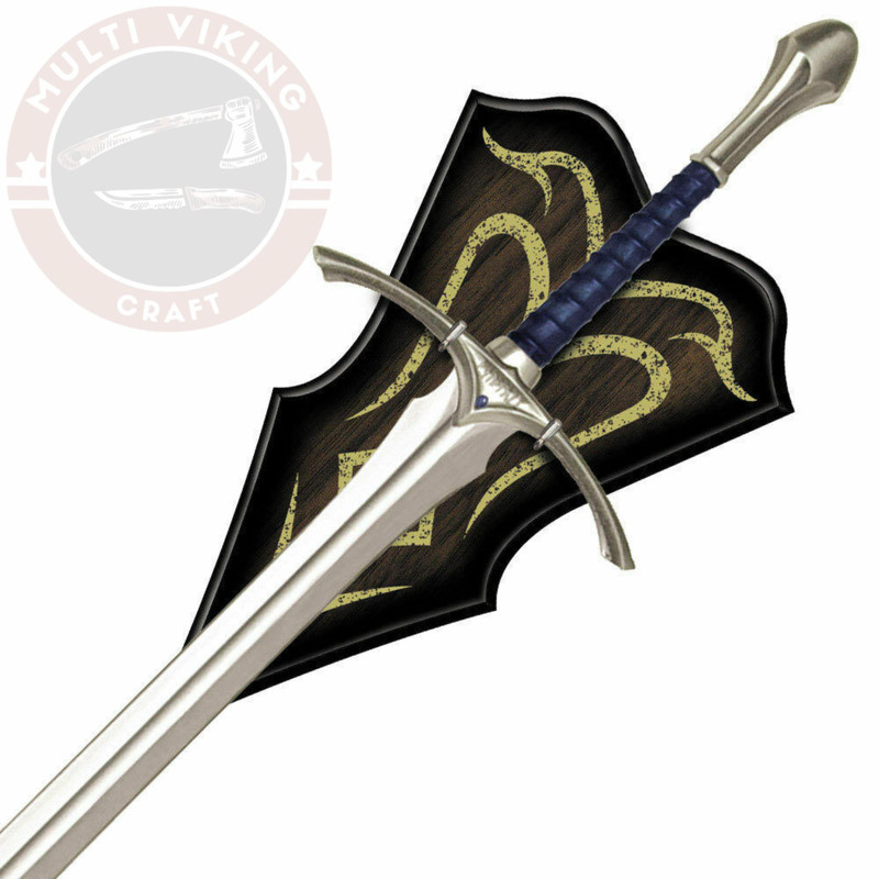 Glamdring Sword Lord Of The Rings Gandalf Sword Lotr Scabbard Plaque Replica, Viking Sword, Gift For Him, Handmade Steel Sword (2).jpg