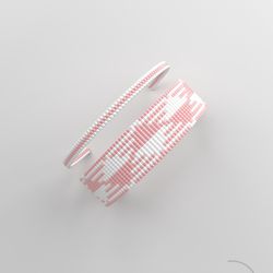 bead loom pattern, loom bracelet pattern, miyuki pattern, square stitch pattern, pdf file, pdf pattern_223 no word chart