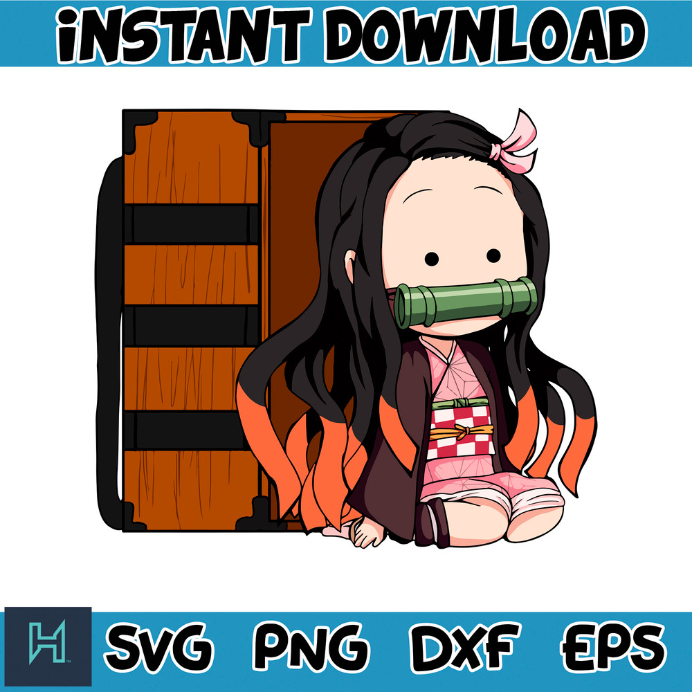 Anime Demonslayer Svg, Manga PNG, Japanese PNG, Cute Anime Png, Digital Vector File, Top SVG (16).jpg