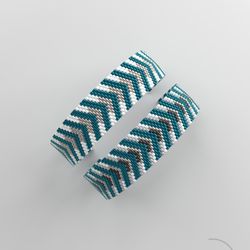 Peyote bracelet pattern, peyote bead pattern, odd count, stitch pattern, pdf file, pdf pattern_221 NO WORD CHART