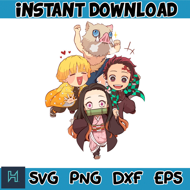 Anime Demonslayer Svg, Manga PNG, Japanese PNG, Cute Anime Png, Digital Vector File, Top SVG (4).jpg