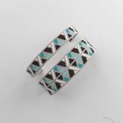 peyote bracelet pattern, peyote bead pattern, odd count, stitch pattern, pdf file, pdf pattern_213 no word chart