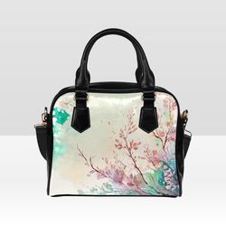 Spring Watercolor Style Shoulder Bag