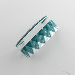 peyote bracelet pattern, peyote bead pattern, odd count, stitch pattern, pdf file, pdf pattern_183 no word chart