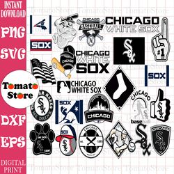 chicago white sox bundle, chicago white sox logo svg,chicago white sox svg, cricut chicago white sox, chicago white sox