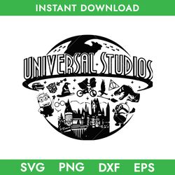 Universal Studio Svg, Family Vacation Svg, Minion Svg, Magical Kingdom Svg, Family Vacation Svg Instant Download