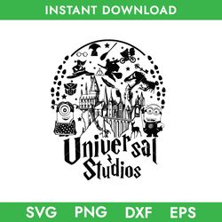 Universal Studio Svg, Universal Trip Svg, Minion Svg, Magical Kingdom Svg, Magic Wizard Svg, Download File